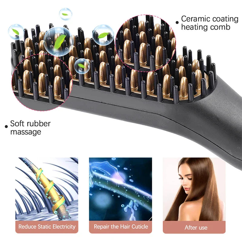 SmoothBeard Heated Brush