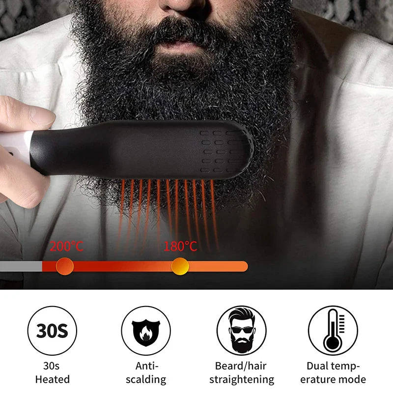 SmoothBeard Heated Brush